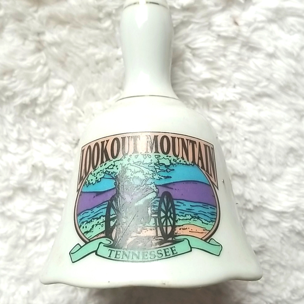 Vintage lookout Mountain Tennessee porcelain bell
